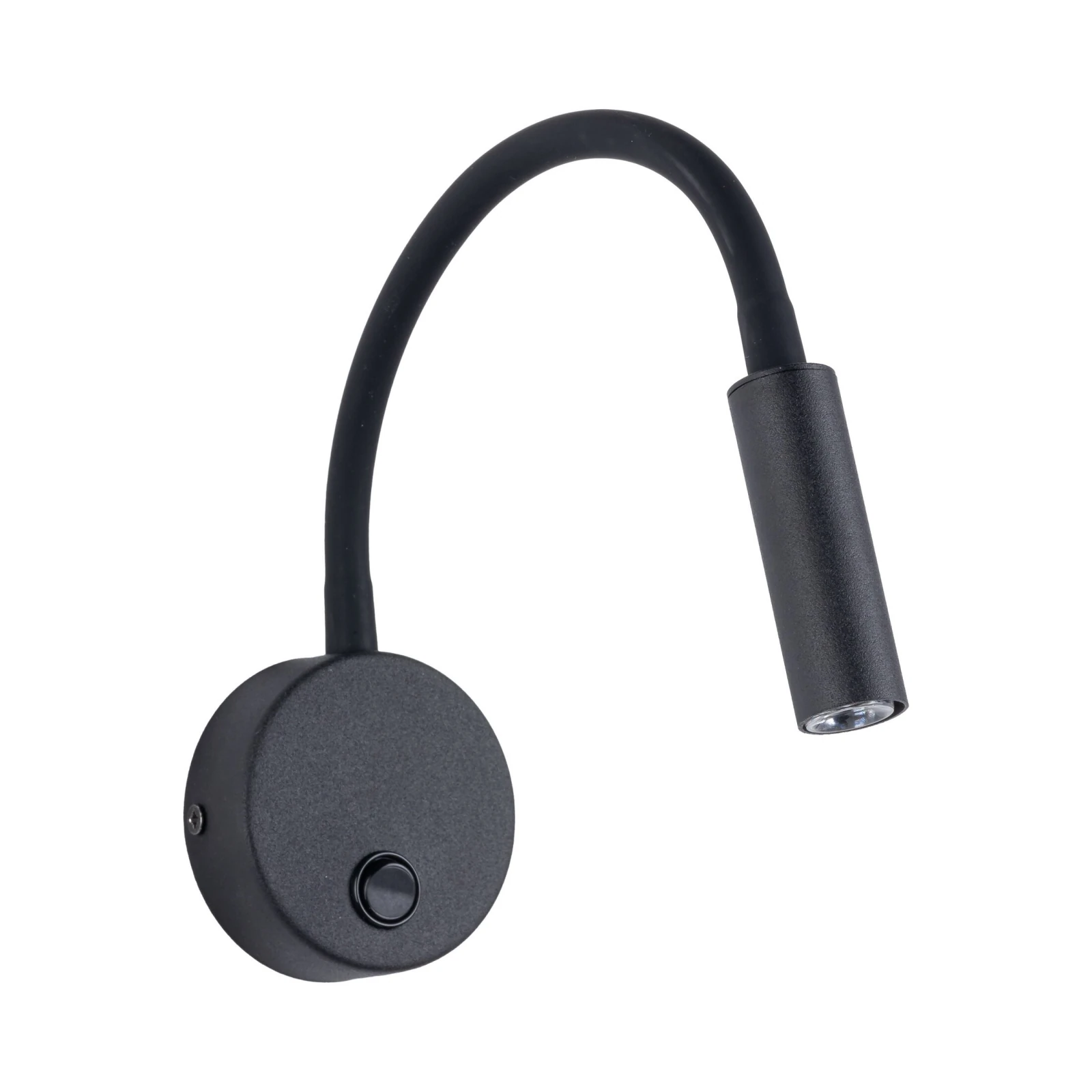 LAGOS wall light 3 W – black, adjustable light direction