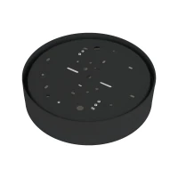 2xE27 ceiling light – round, black, IP44 bathroom rated - Image 4