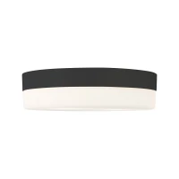 2xE27 ceiling light – round, black, IP44 bathroom rated - Image 10