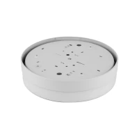 Bathroom ceiling light 29 cm – round, white, IP44 rated - Image 3