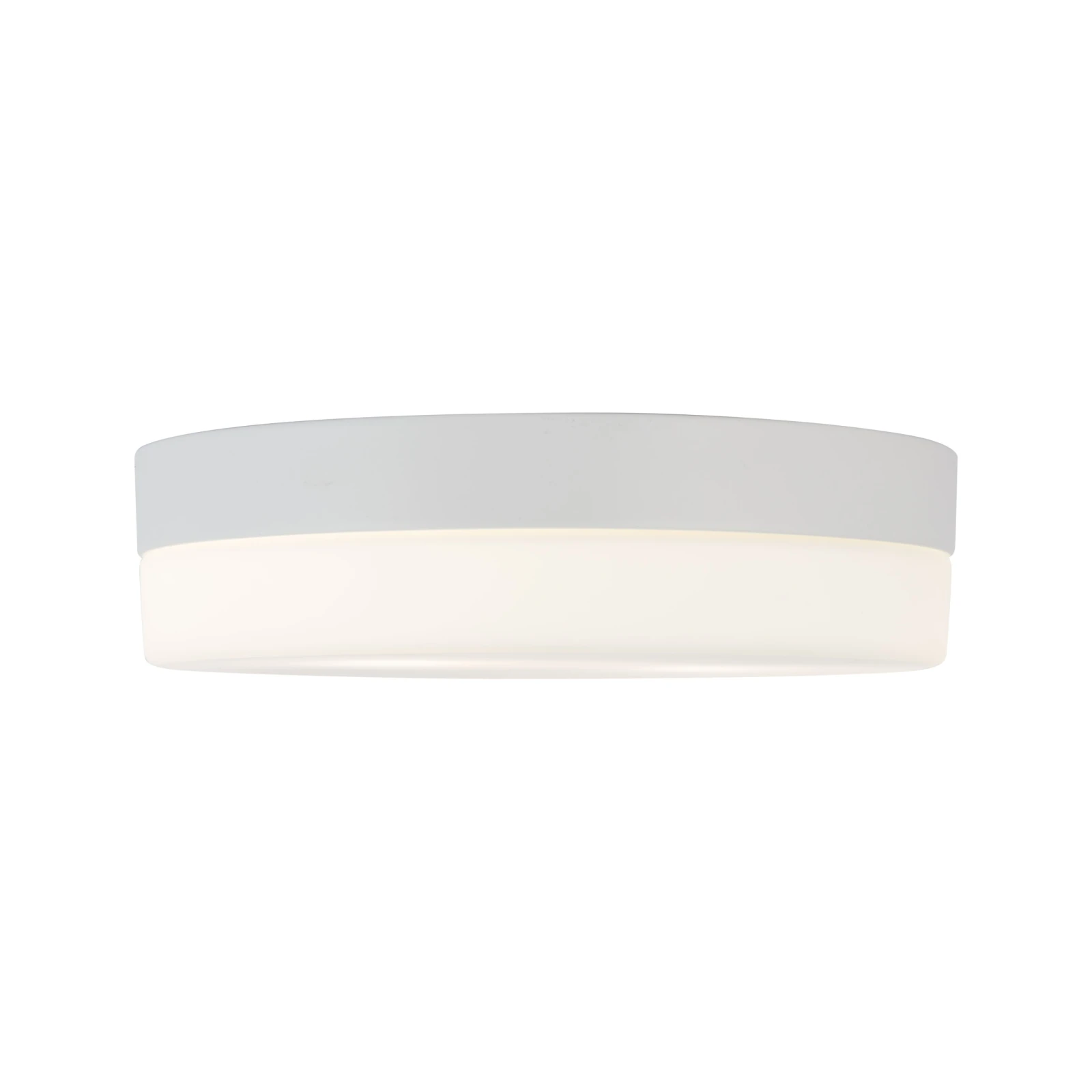 Bathroom ceiling light 29 cm – round, white, IP44 rated