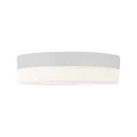 Bathroom ceiling light 29 cm – round, white, IP44 rated - Image 9