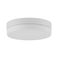 Bathroom ceiling light 29 cm – round, white, IP44 rated - Image 2