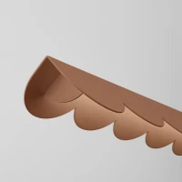 Pendant lamp 131 cm – scalloped linear, mocha, CRI98 - Image 4