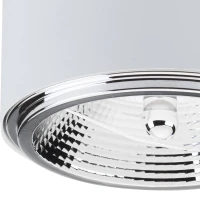 Ceiling light 11.3 cm – round, white, GU10 spotlight - Image 3
