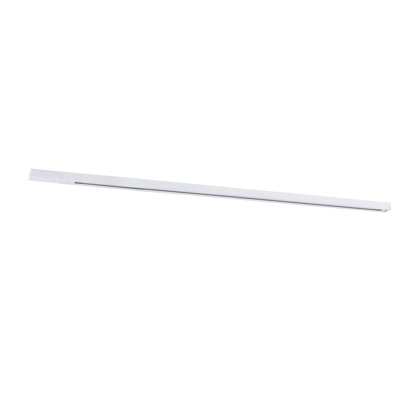 Track rail 100 cm – linear, white, single-circuit