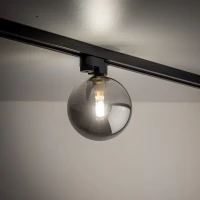 TRACER 8 W track light – graphite glass, black finish - Image 5