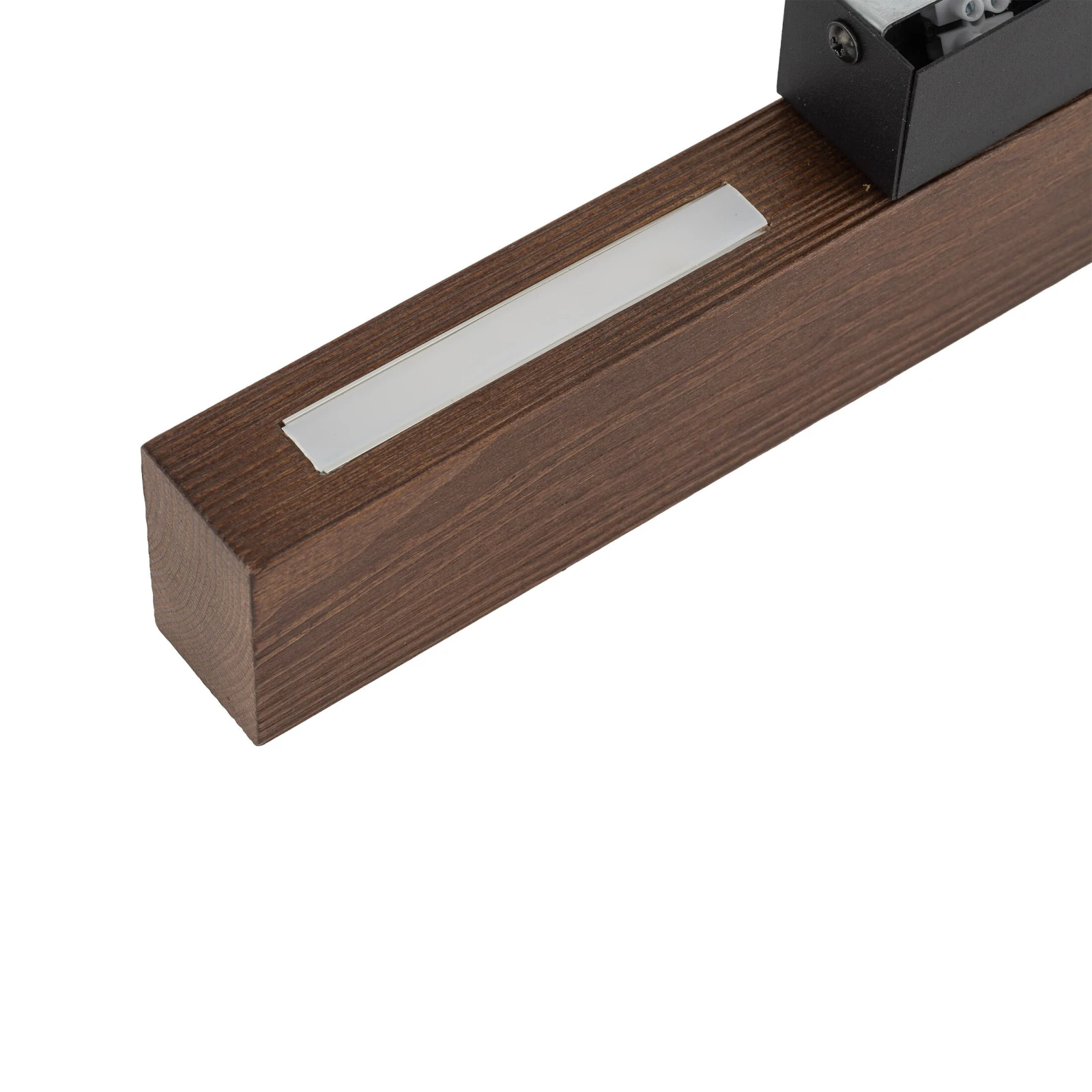 TK Lighting 6613 sieninis LED šviestuvas, 3 W, riešuto ir juodos spalvos
