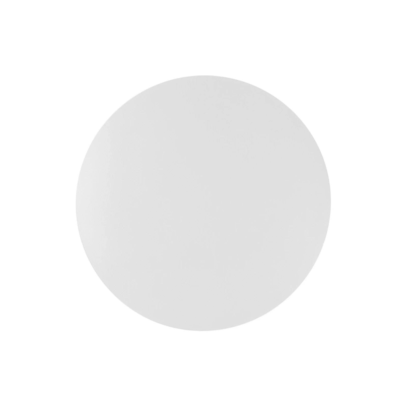 Wall lamp Ø30 cm – round, white, 3 light sections