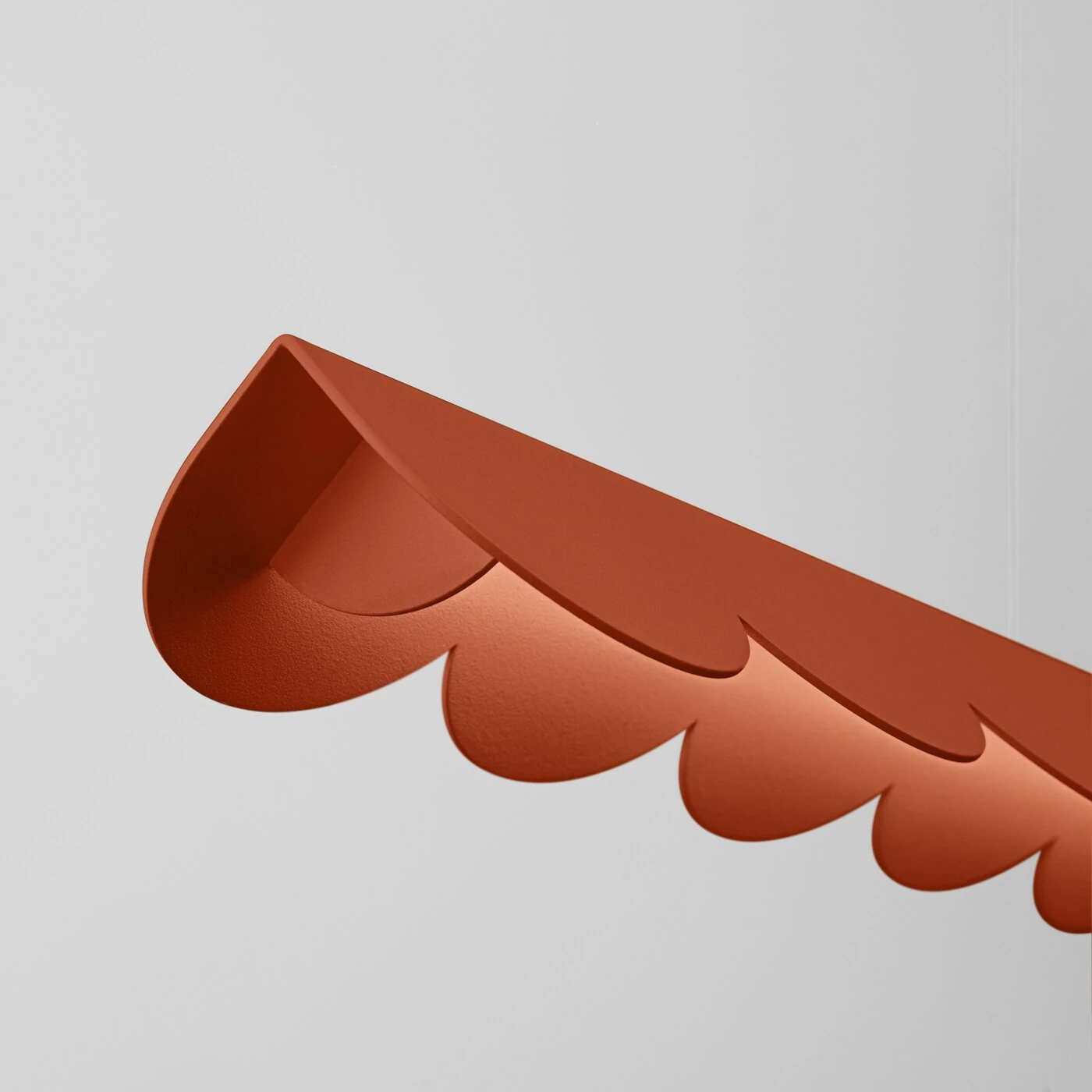 Pendant lamp 131 cm / 16W – linear, red ochra, CRI98