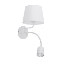 MAJA wall light – white, two-light design - Image 1