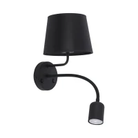 MAJA wall light – black, two-light design - Image 2