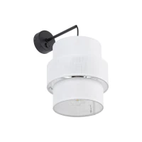 Wall lamp 15 W – white and black, minimalist - Image 7