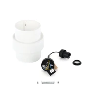 Wall lamp 15 W – white and black, minimalist - Image 10