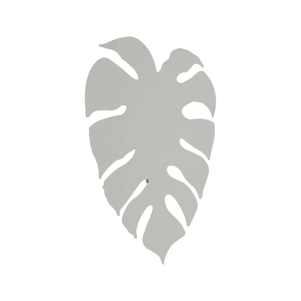 Wall light 3xG9 – leaf shape, beige, decorative accent