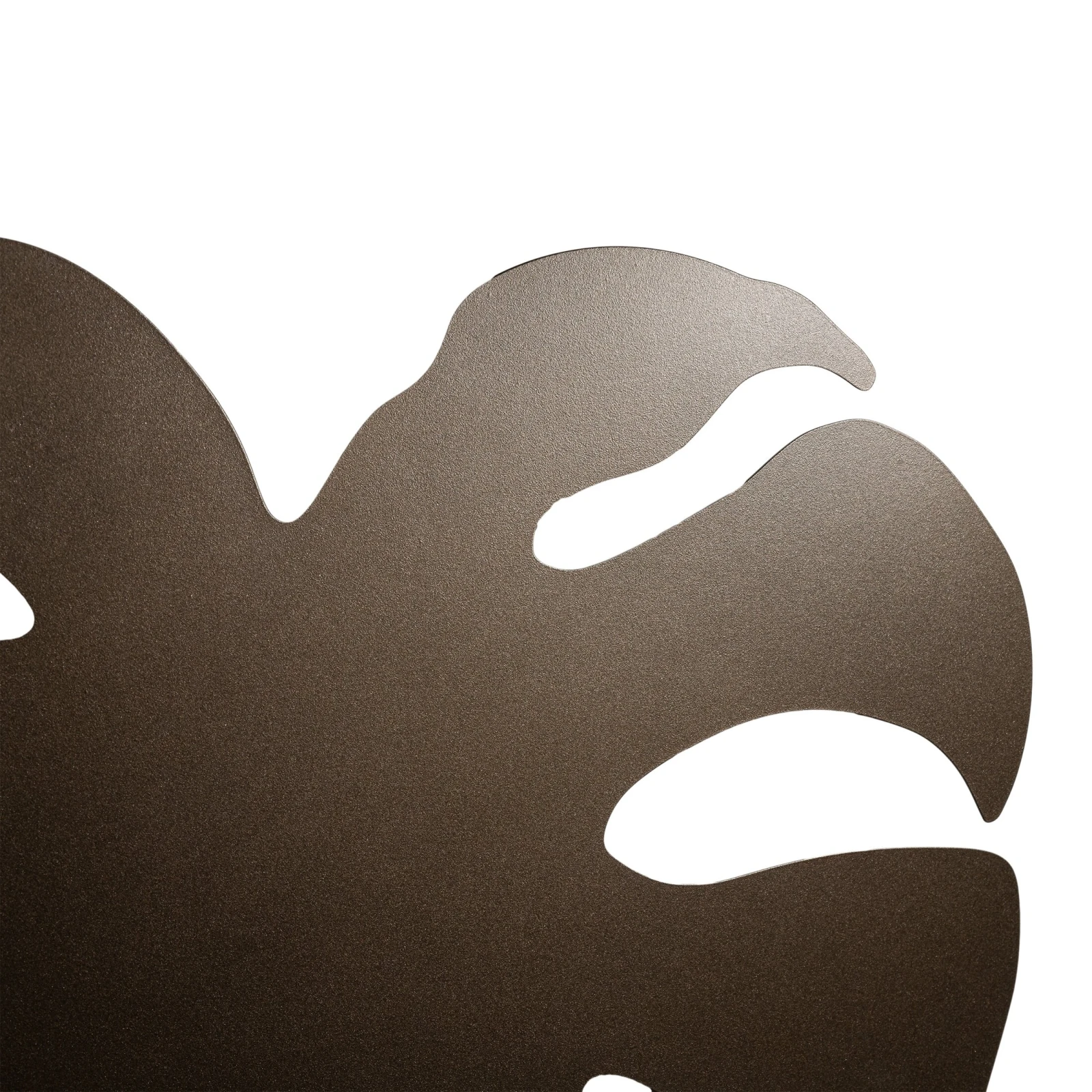 MONSTERA wall light 3xG9 – leaf shades, brown finish