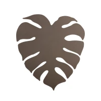 MONSTERA wall light 3xG9 – leaf shades, brown finish - Image 2