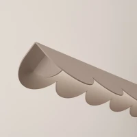 Pakabinamas šviestuvas 131 cm / 16W – linijinis, pilkai ruda, LED - Nuotrauka 4
