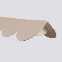 Pakabinamas šviestuvas 131 cm / 16W – linijinis, pilkai ruda, LED - Nuotrauka 5