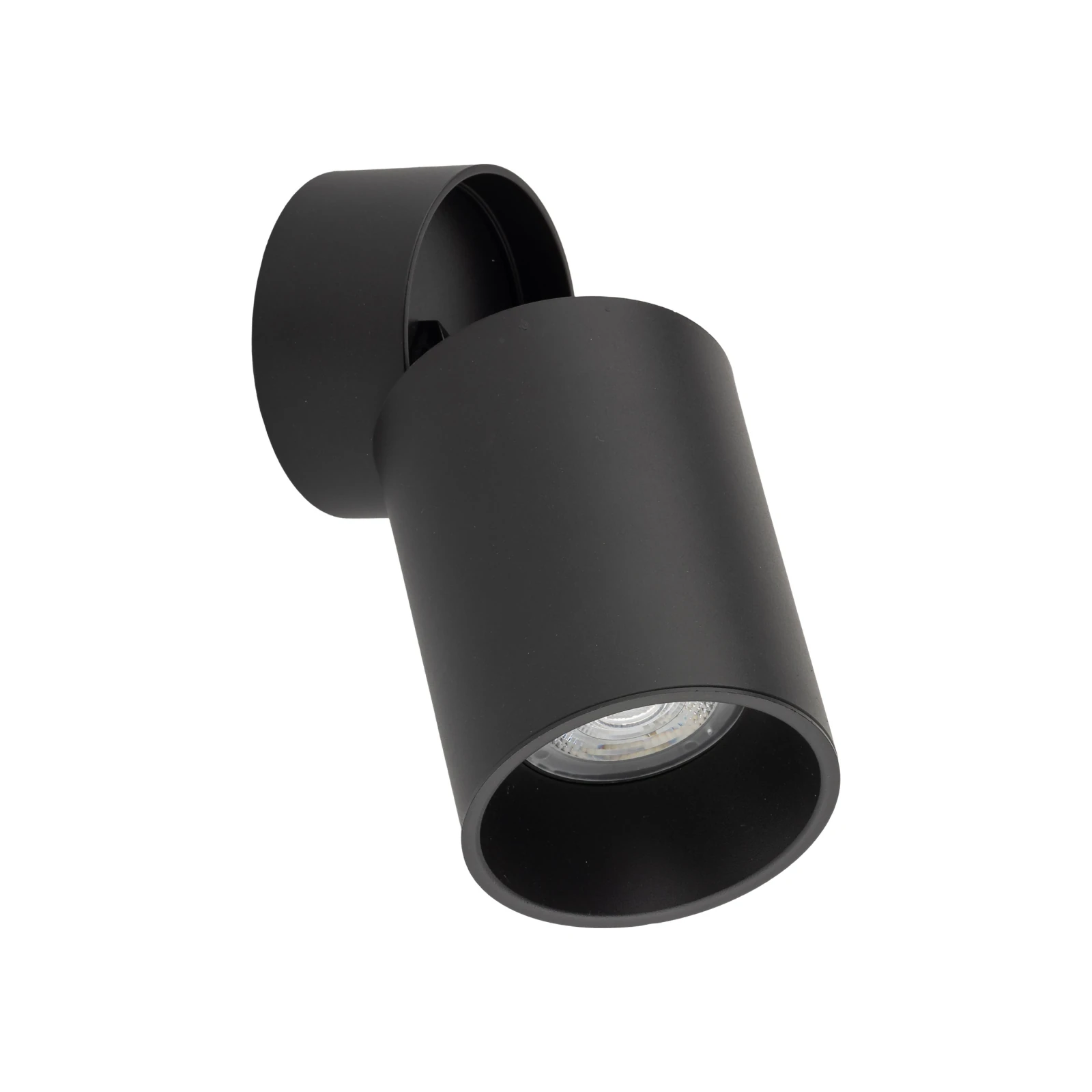 Wall light 10 W – black GU10 spotlight, adjustable angle