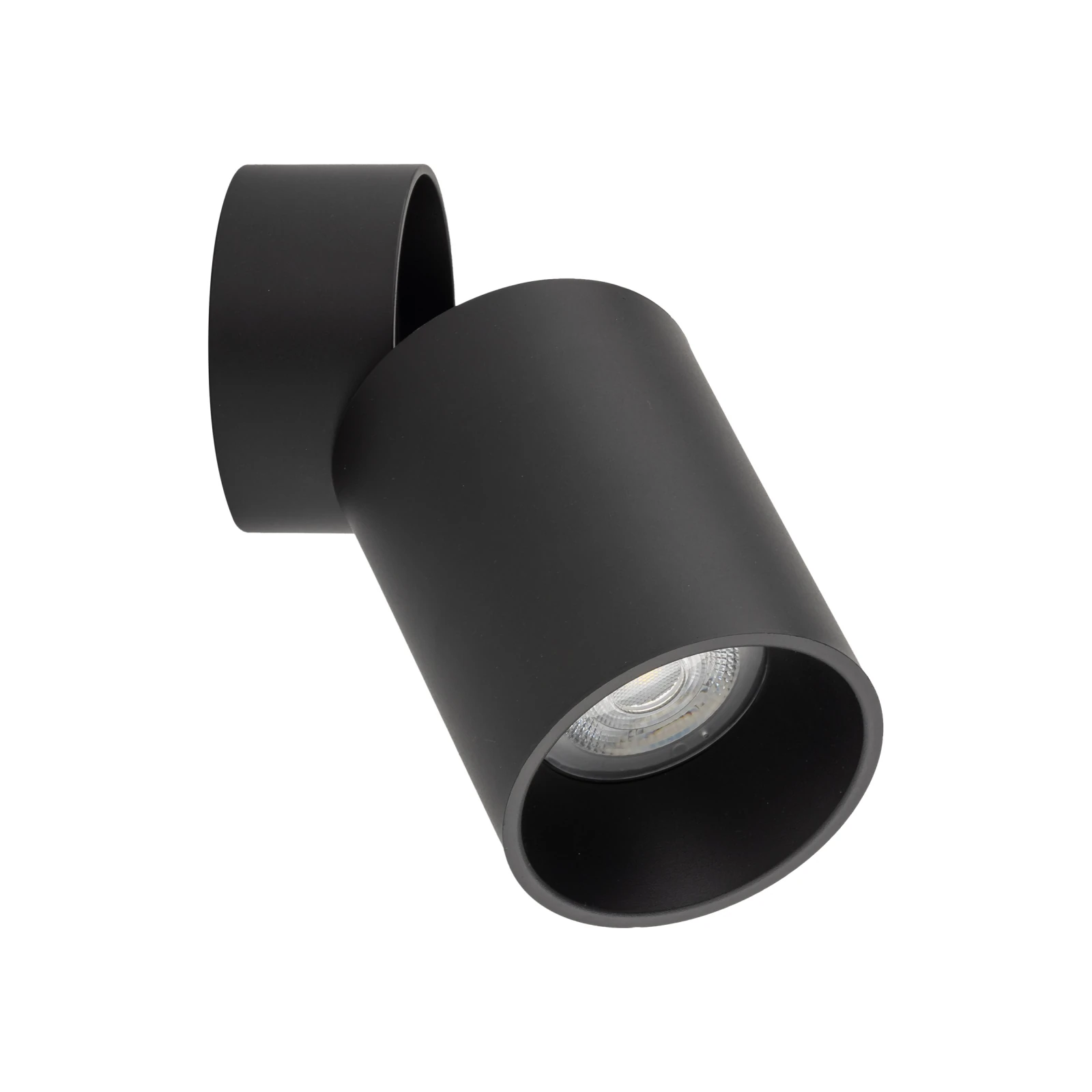 Wall light 10 W – black GU10 spotlight, adjustable angle