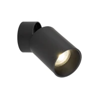 Wall light 10 W – black GU10 spotlight, adjustable angle - Image 5