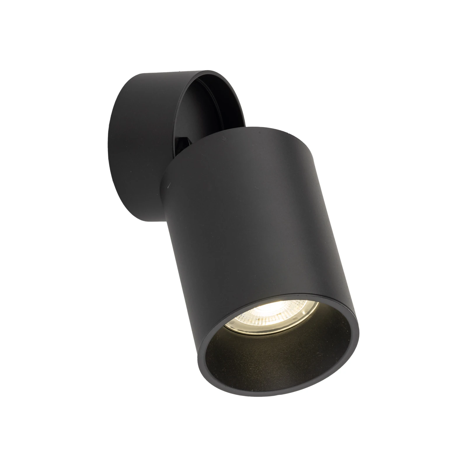 Wall light 10 W – black GU10 spotlight, adjustable angle
