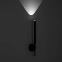 FOCUS LED sieninis šviestuvas, juodas - Nuotrauka 6
