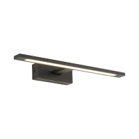 GALLERY LED wall light 12 W – linear, black, IP44 - Image 4