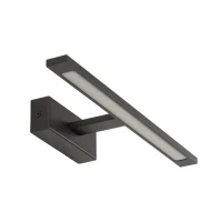 GALLERY LED wall light 12 W – linear, black, IP44 - Image 5