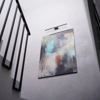 GALLERY LED sieninis šviestuvas 20 W, juodas, IP44 - Nuotrauka 3