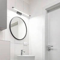 GALLERY LED sieninis šviestuvas 20 W, juodas, IP44 - Nuotrauka 14