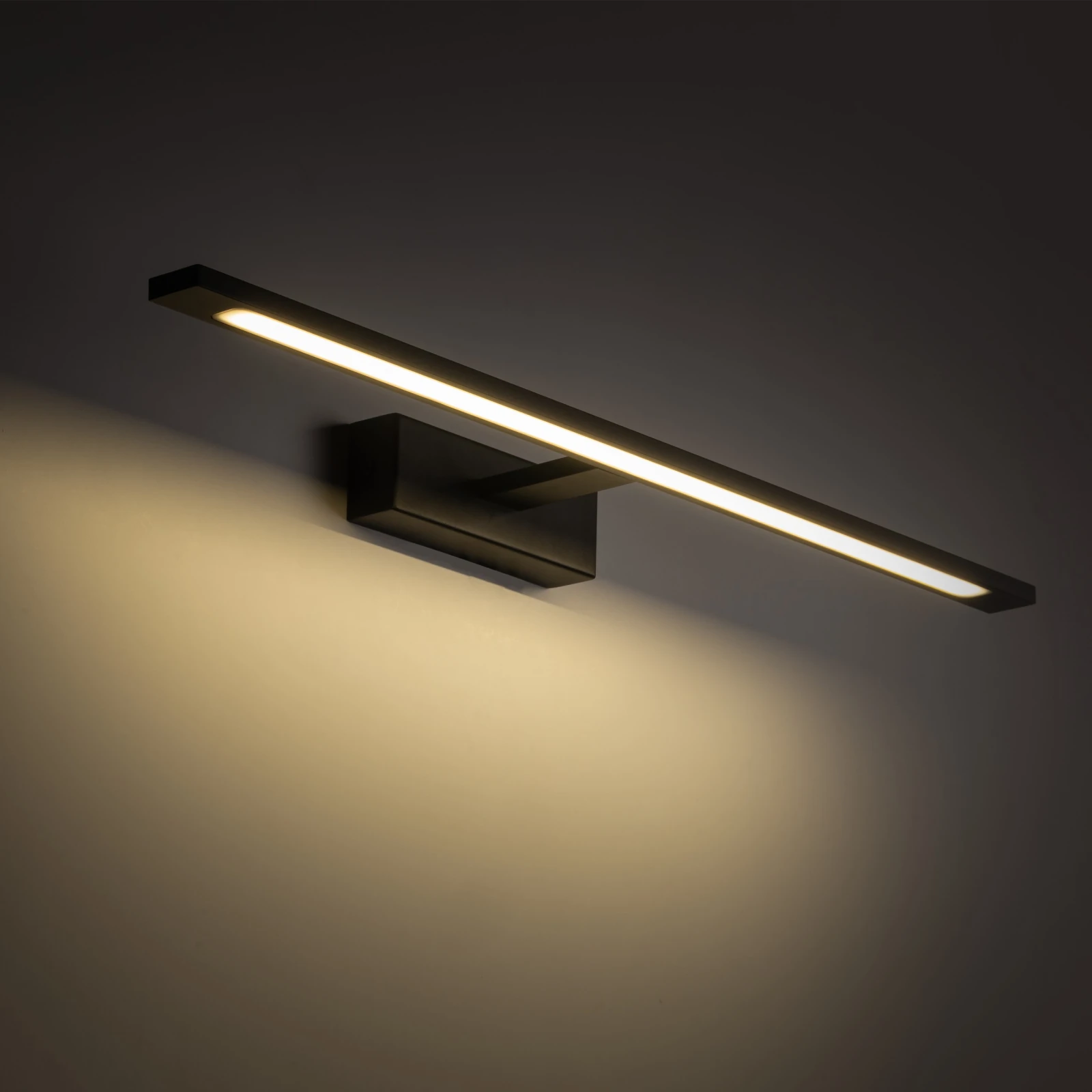 GALLERY LED sieninis šviestuvas 20 W, juodas, IP44