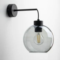 CUBUS 15 W wall light – graphite glass, black base - Image 6