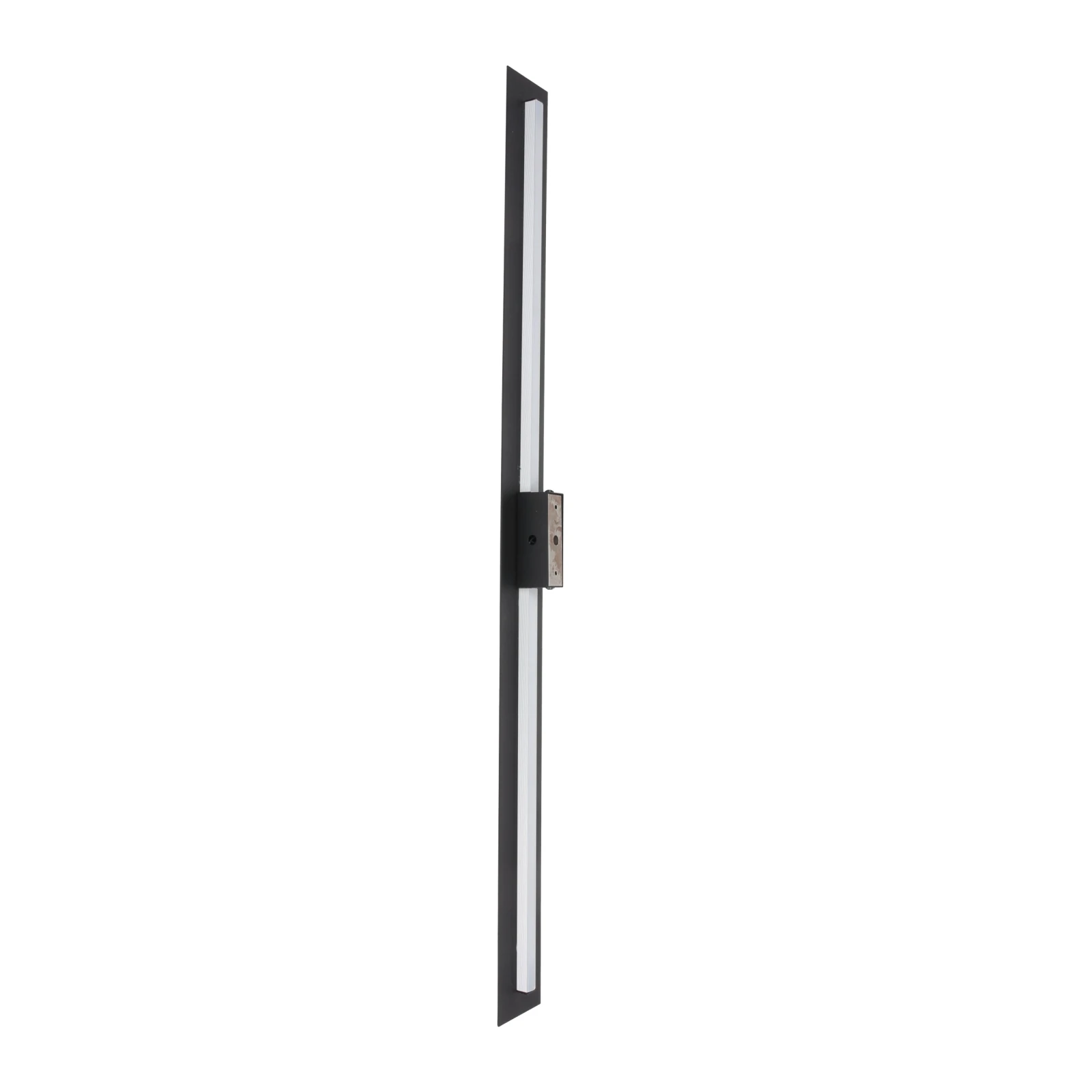 LED wall fixture 8 W – long, black, warm white
