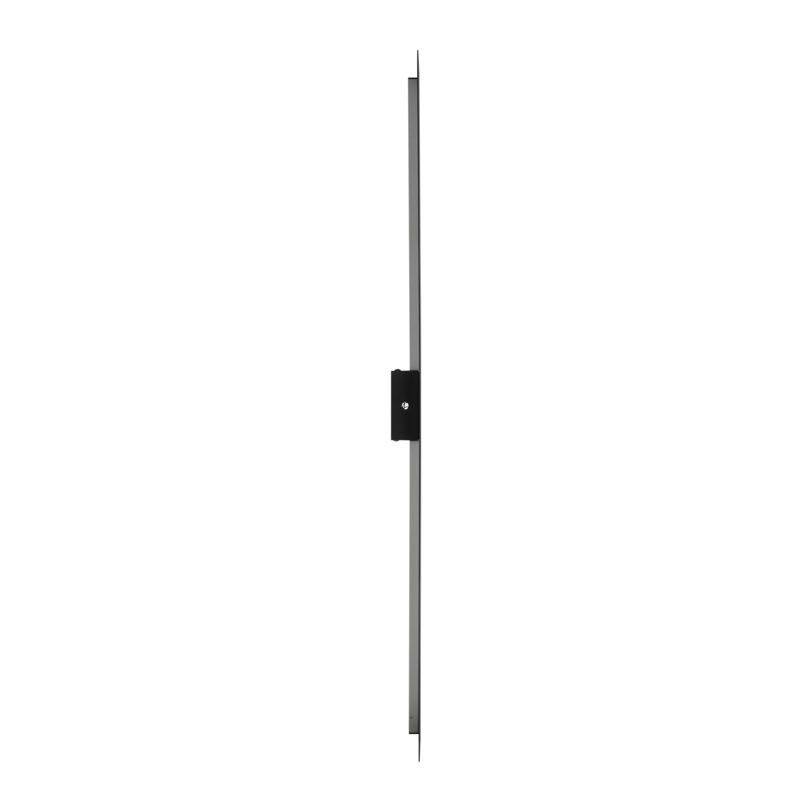 LED wall fixture 8 W – long, black, warm white
