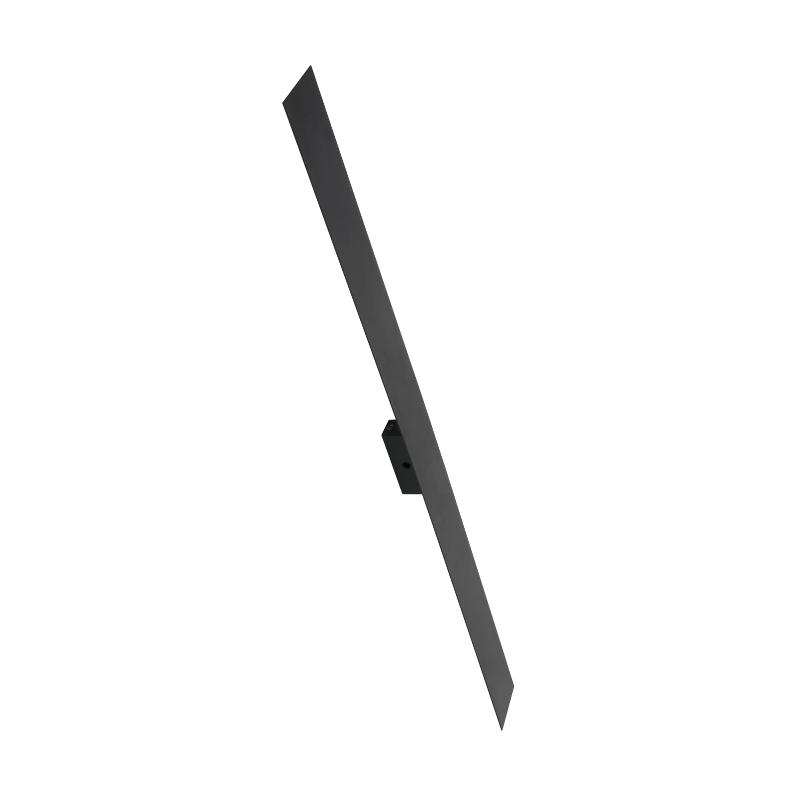 LED wall fixture 8 W – long, black, warm white