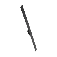LED wall fixture 8 W – long, black, warm white - Image 5