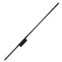 LED wall light 2W – linear black, 3000K accent - Image 3