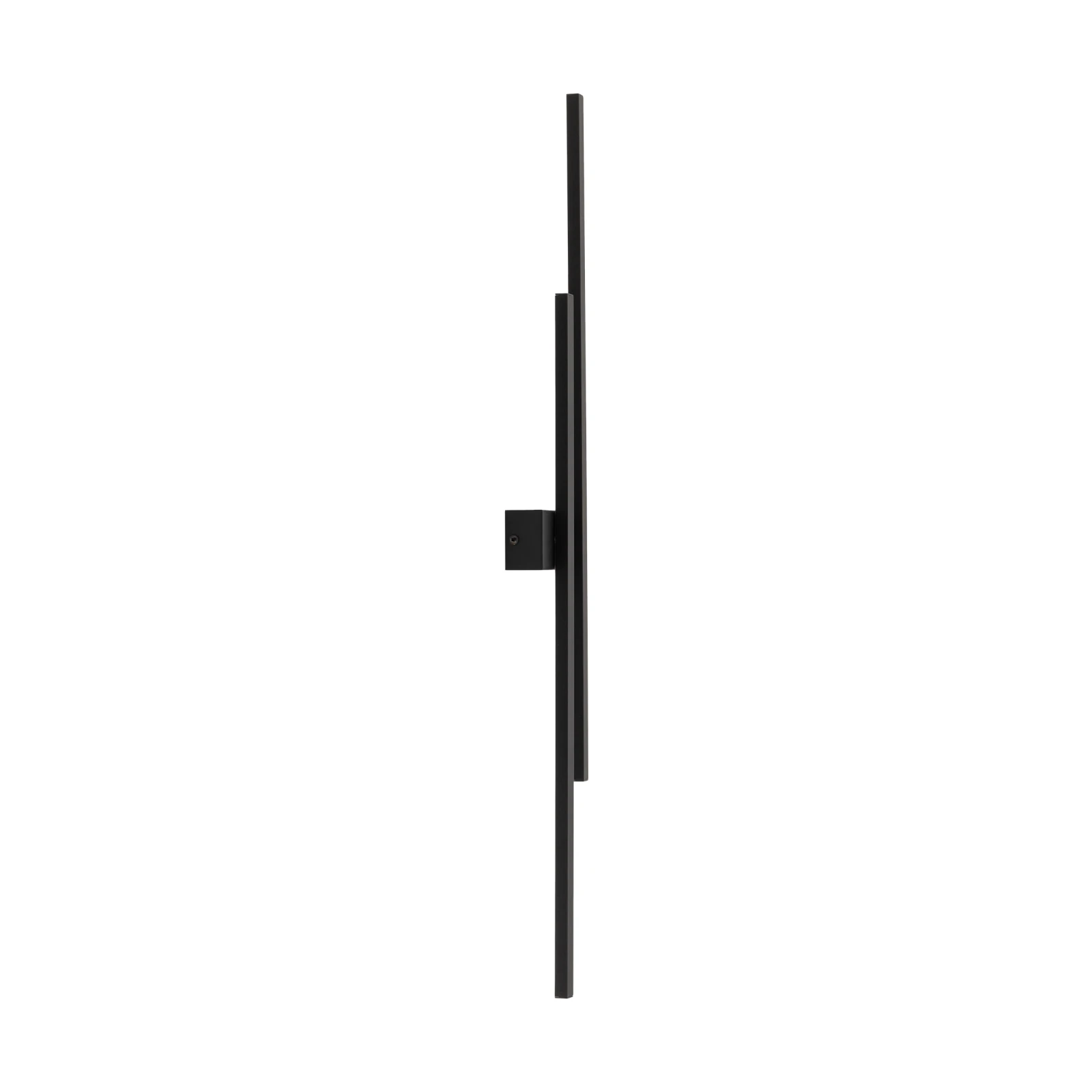 Wall light 4 W – linear, black, 2 LED strips