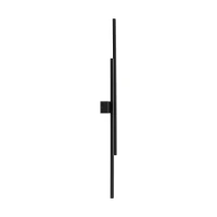 Wall light 4 W – linear, black, 2 LED strips - Image 5