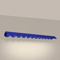 Pendant lamp 131 cm/16W – linear, ultramarine, CRI93 - Image 4