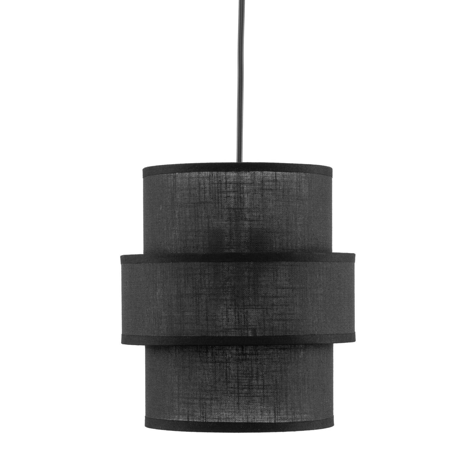 CALISTO BLACK pakabinamas šviestuvas E27, juodas