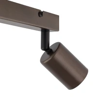TOP ceiling light 2xGU10 – linear, brown, adjustable - Image 3