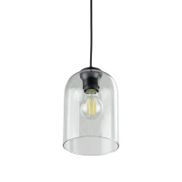 Molly 15 W pendant light – green glass shade, single E27 - Image 5