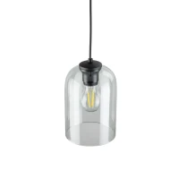 Molly 15 W pendant light – green glass shade, single E27 - Image 3