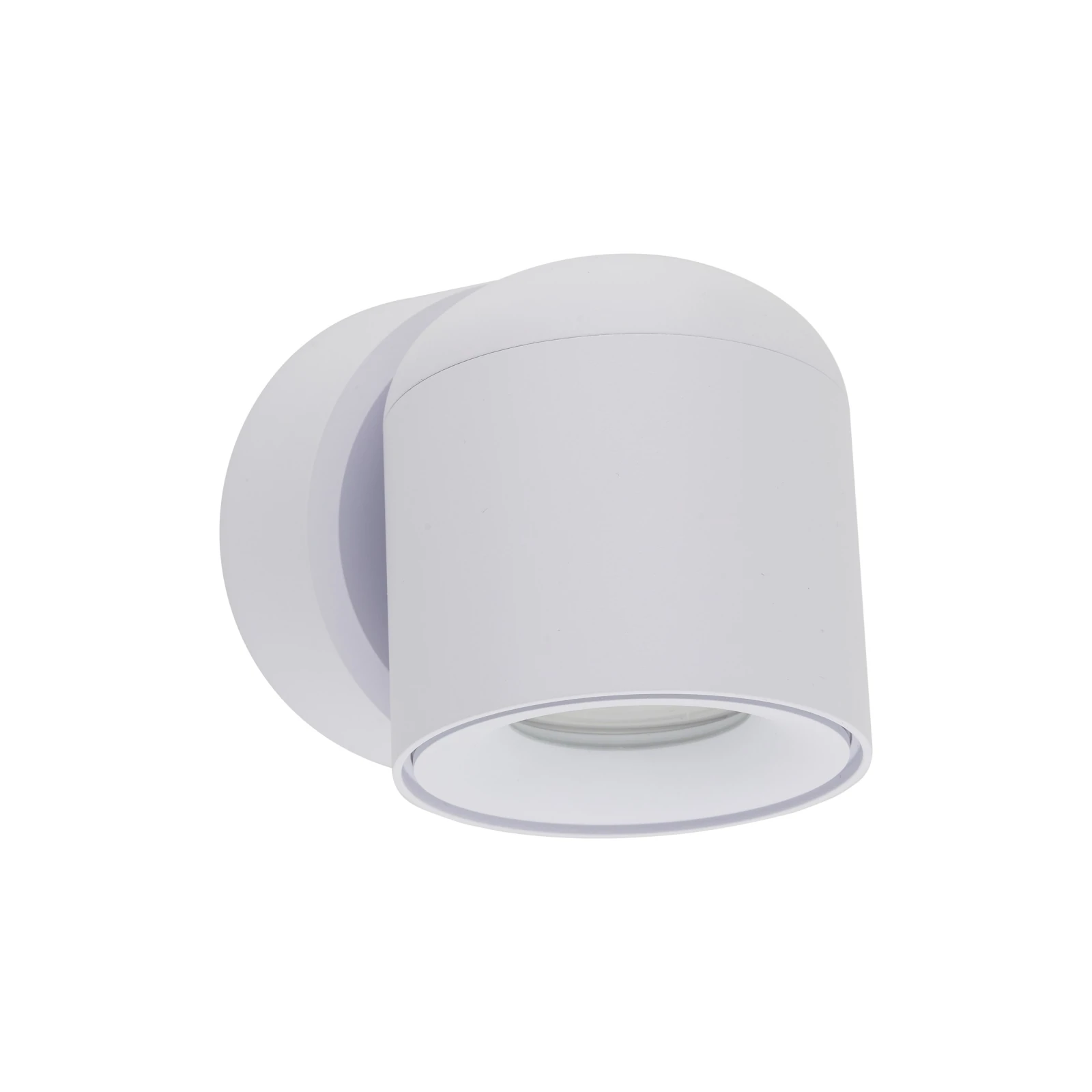 Adjustable GU10 spotlight 10 W – round, white, IP65