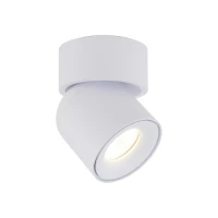 Adjustable GU10 spotlight 10 W – round, white, IP65 - Image 4
