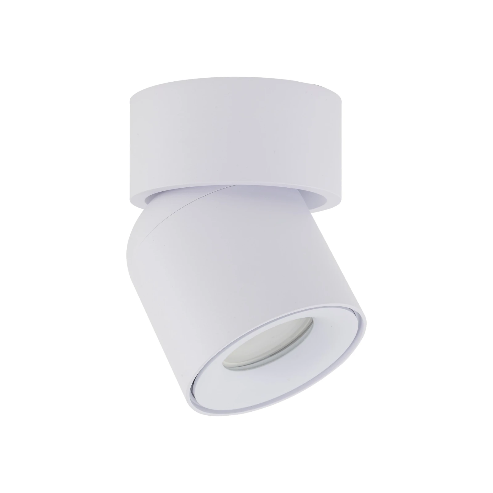 Adjustable GU10 spotlight 10 W – round, white, IP65