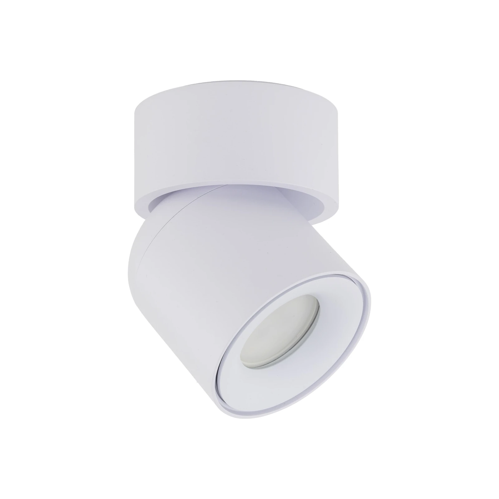 Adjustable GU10 spotlight 10 W – round, white, IP65